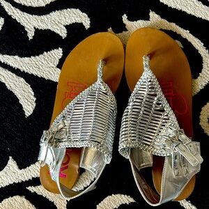 Kensie Silver sandal